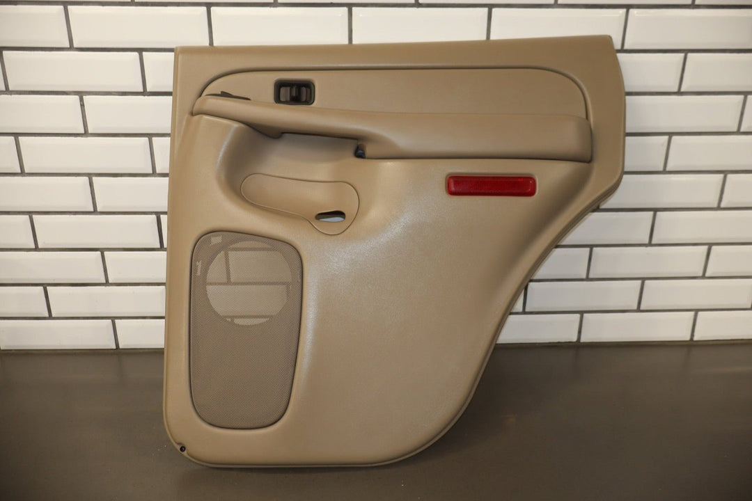 2004 Chevrolet Tahoe LS Right Rear Door Trim Panel Tan Neutral 52