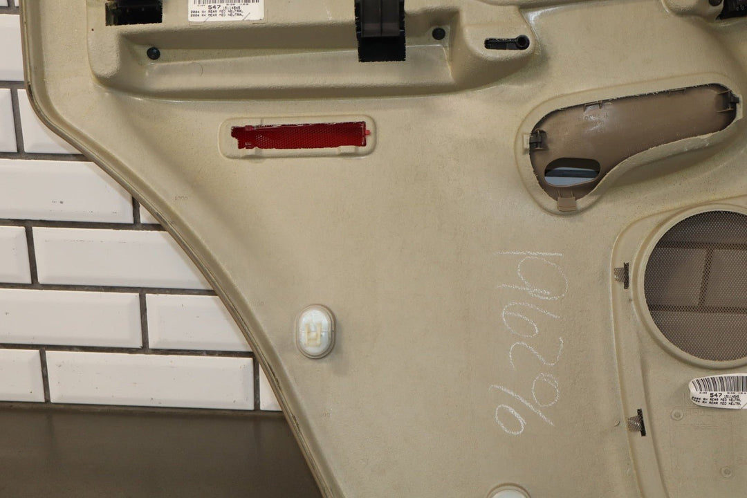 2004 Chevrolet Tahoe LS Right Rear Door Trim Panel Tan Neutral 52