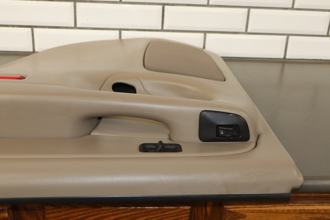 2004 Chevrolet Tahoe LS Right Rear Door Trim Panel Tan Neutral 52