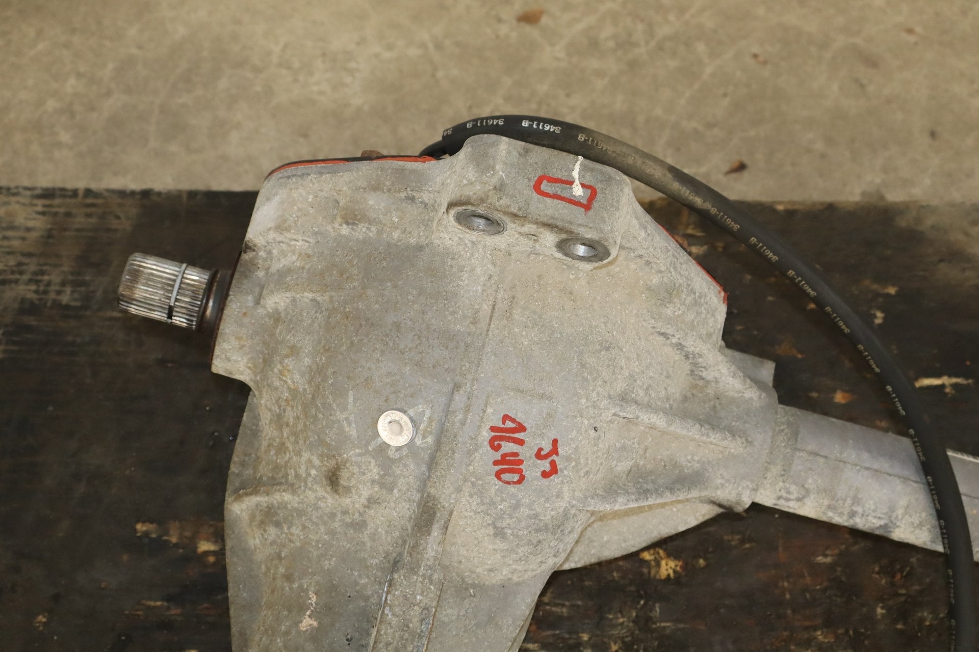 2004 Dodge Dakota 4WD Front Differential Assembly 3.55 Low Mileage