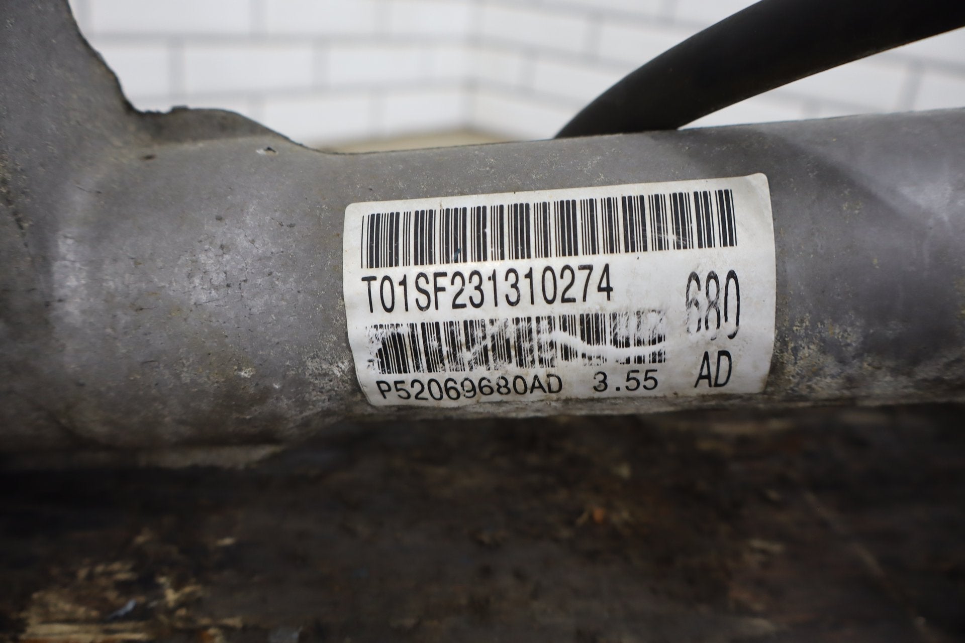2004 Dodge Dakota 4WD Front Differential Assembly 3.55 Low Mileage