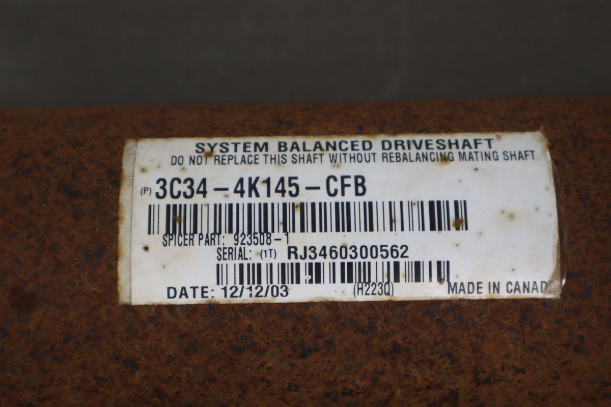 2004 Ford F-250 F-350 4x4 156" Diesel Rear Drive Shaft Assembly OEM