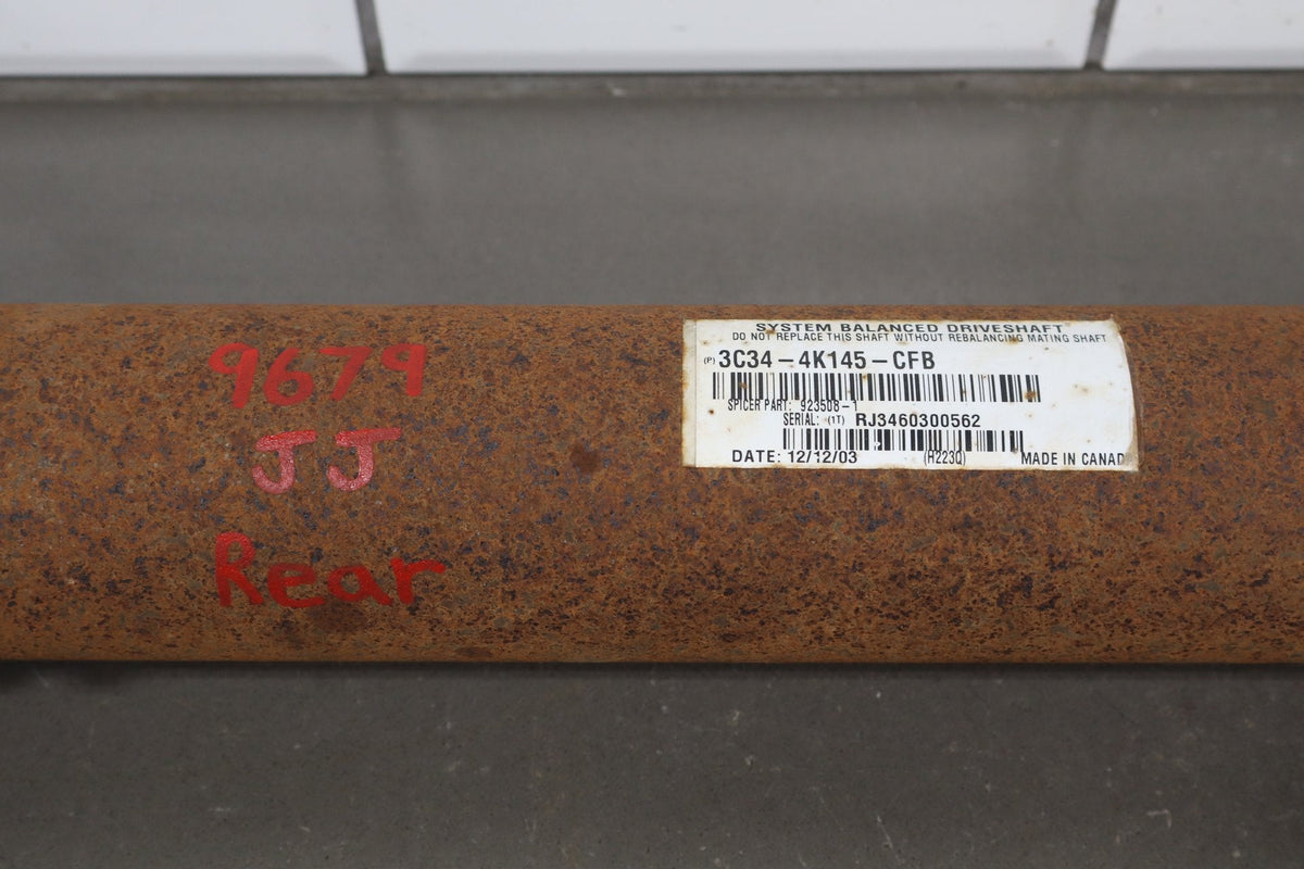 2004 Ford F-250 F-350 4x4 156" Diesel Rear Drive Shaft Assembly OEM