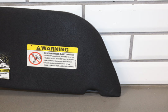 2004 Ford F - 250 Super Duty Sun Visor Pair Left/Right Black Harley - Davidson