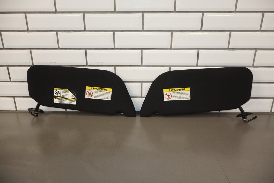 2004 Ford F - 250 Super Duty Sun Visor Pair Left/Right Black Harley - Davidson