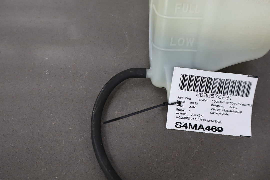 2004 Mazda MX - 5 Miata Coolant Bottle