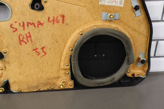 2004 Mazda MX - 5 Miata Right Front Door Trim Panel