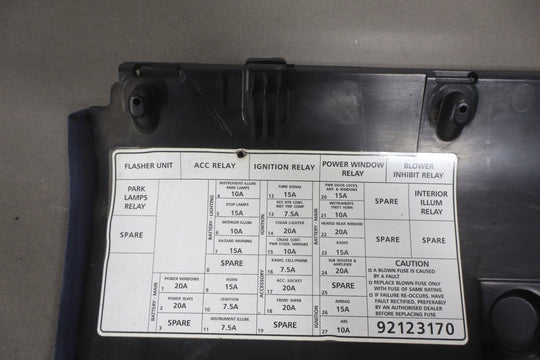 2004 Pontiac GTO Driver Under - Column Knee Pad Bolster OEM