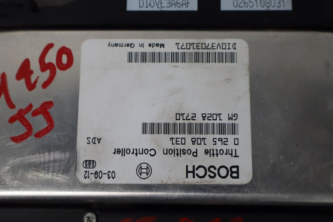 2004 Pontiac GTO Powertrain Interface / Throttle Position Module 92185443