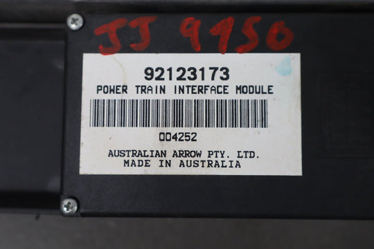 2004 Pontiac GTO Powertrain Interface / Throttle Position Module 92185443