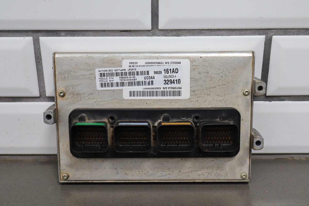 2004 Ram 1500 5.7LL Gasoline EZA Engine Computer 56029161AA