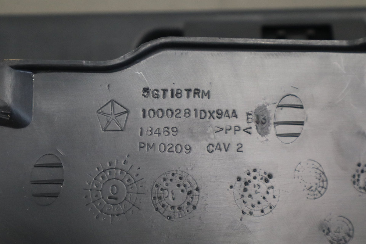 2004 Ram 1500 Glove Box Dark Slate Gray DV
