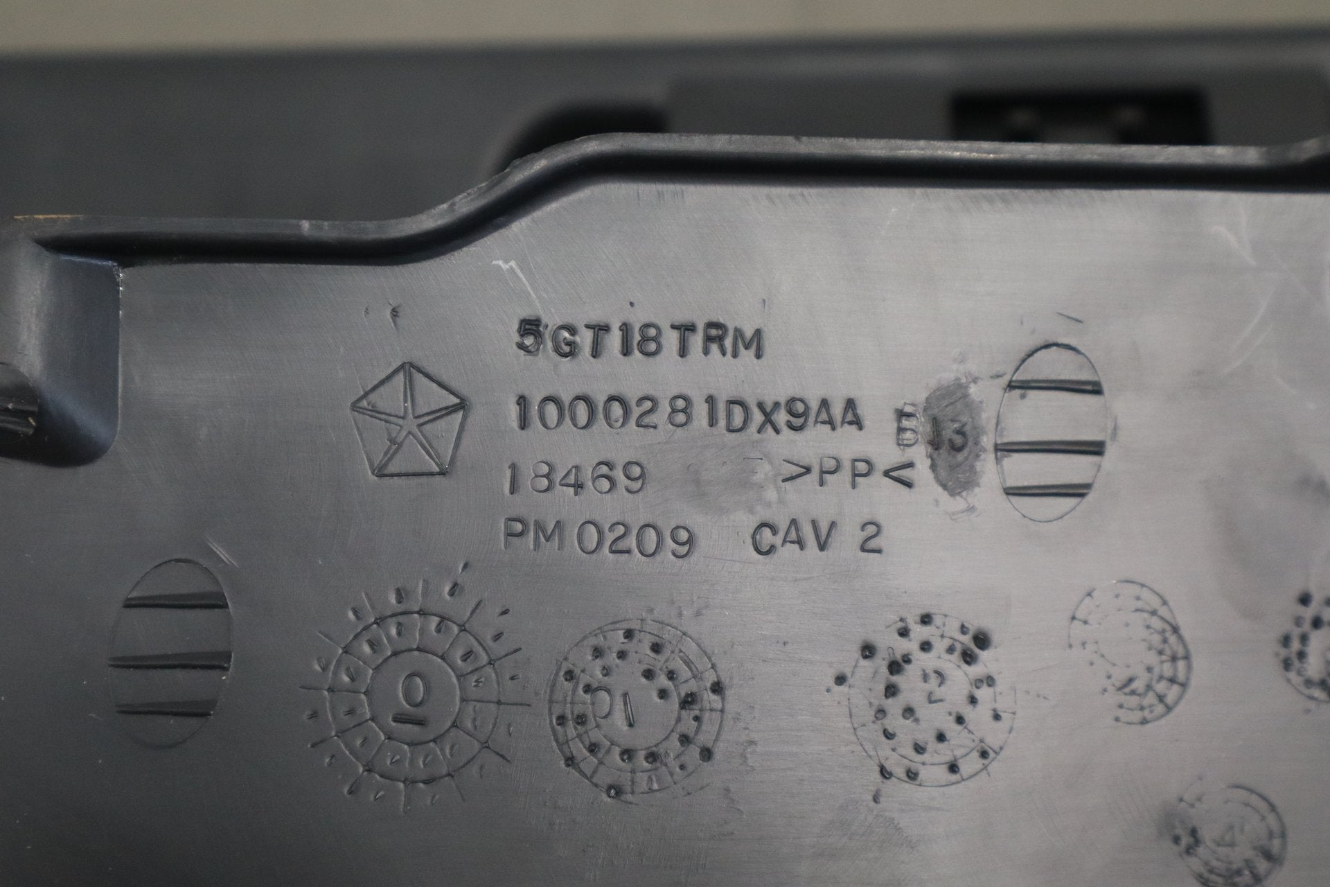 2004 Ram 1500 Glove Box Dark Slate Gray DV