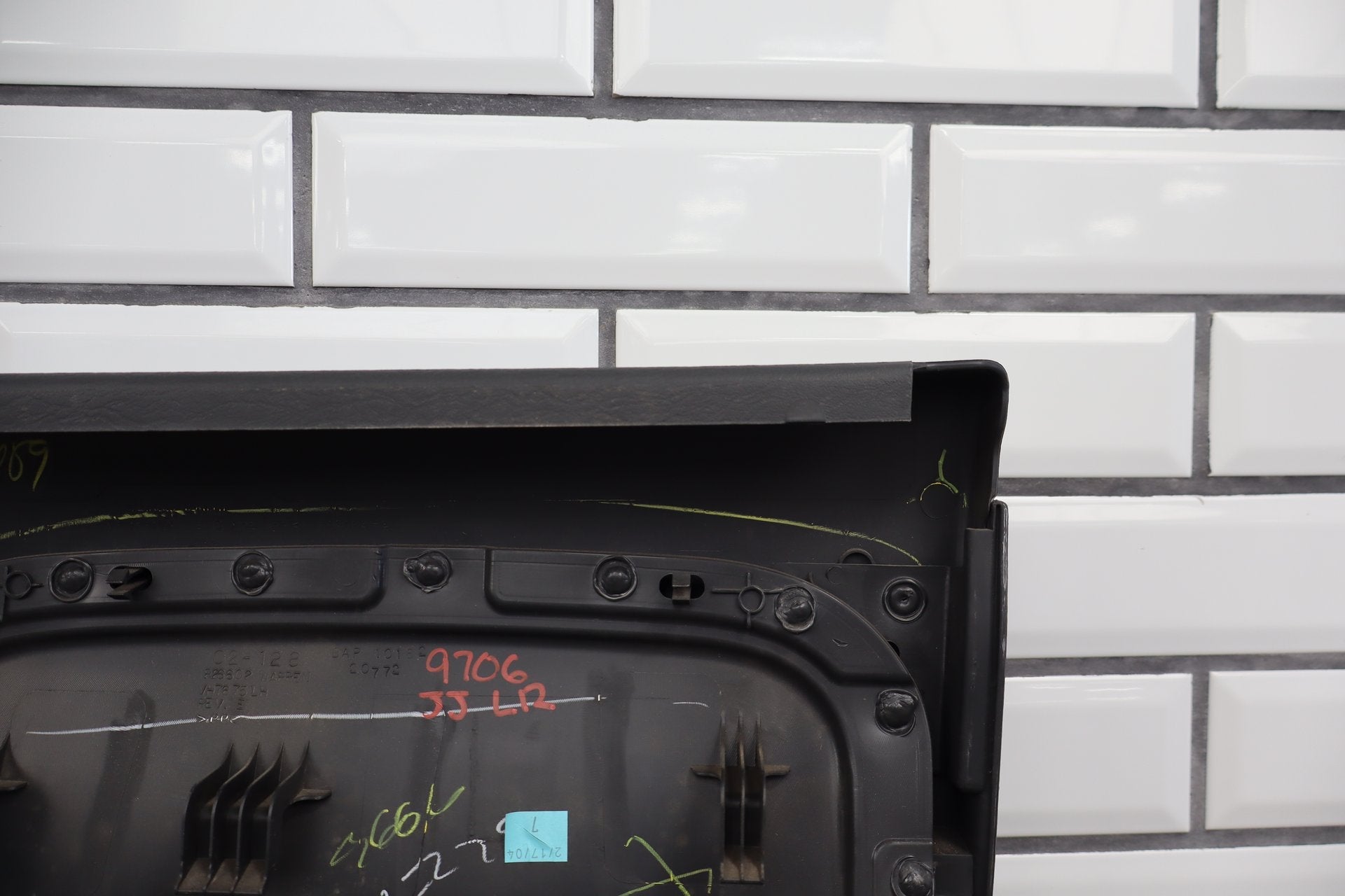 2004 Ram 1500 Left Rear Door Panel Dark Slate Gray DV
