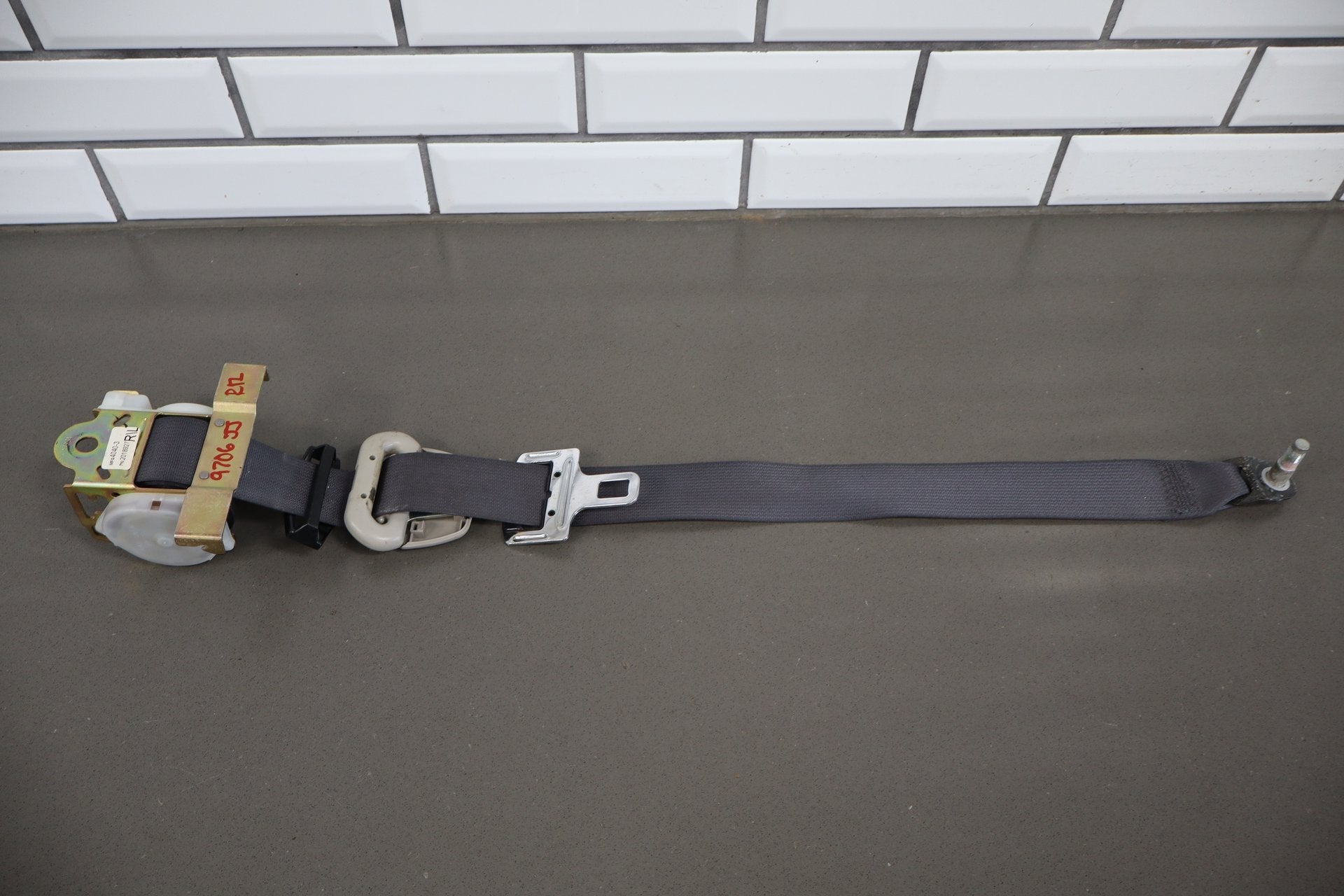 2004 Ram 1500 Right Rear Seat belt Dark Slate Gray DV