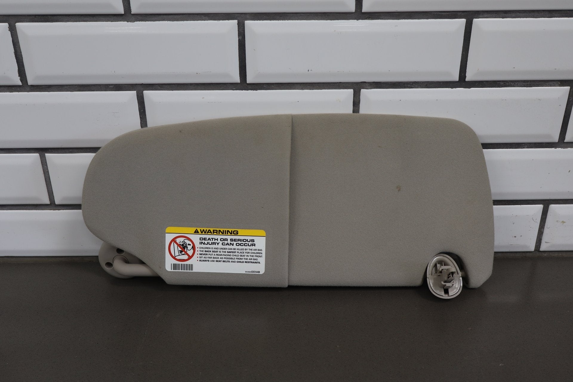 2004 Ram 1500 Sun Visor Pair Left/Right Dark Slate Gray DV