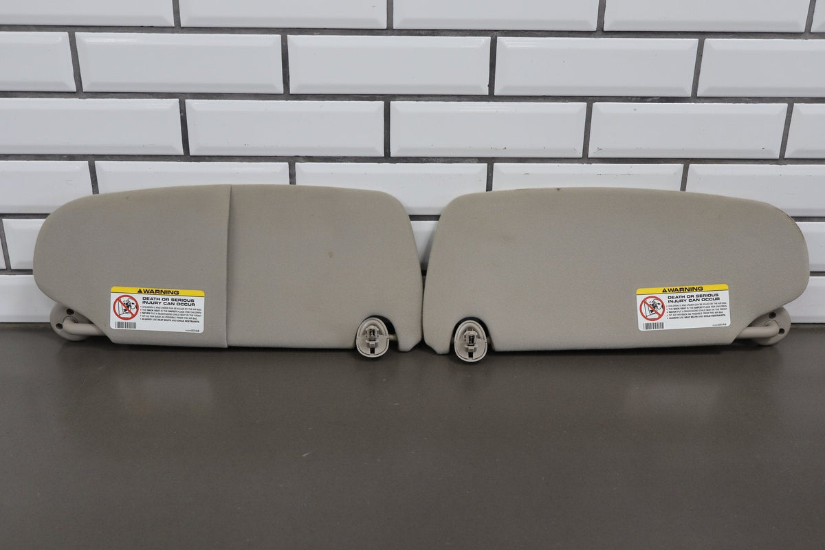 2004 Ram 1500 Sun Visor Pair Left/Right Dark Slate Gray DV