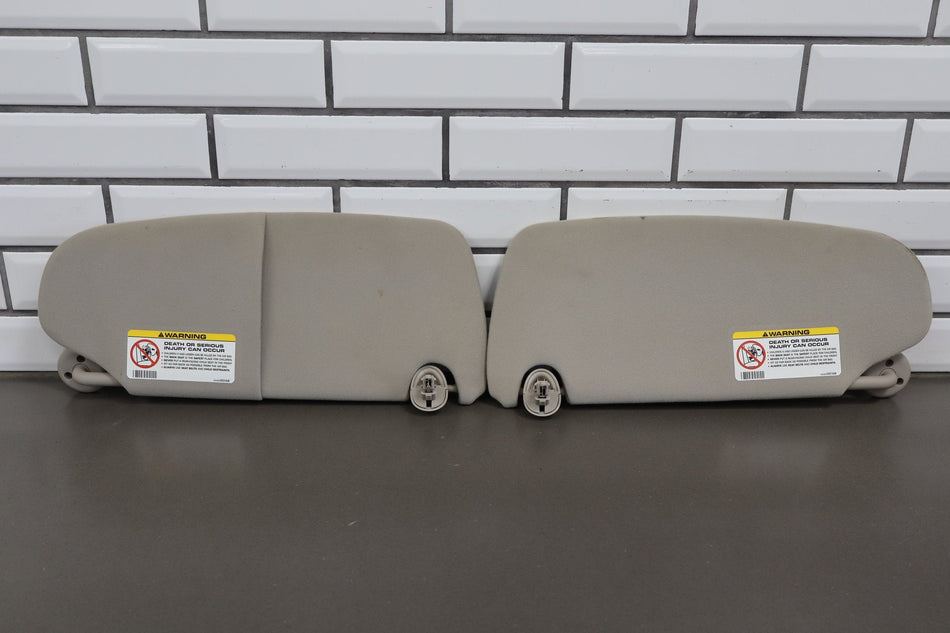 2004 Ram 1500 Sun Visor Pair Left/Right Dark Slate Gray DV