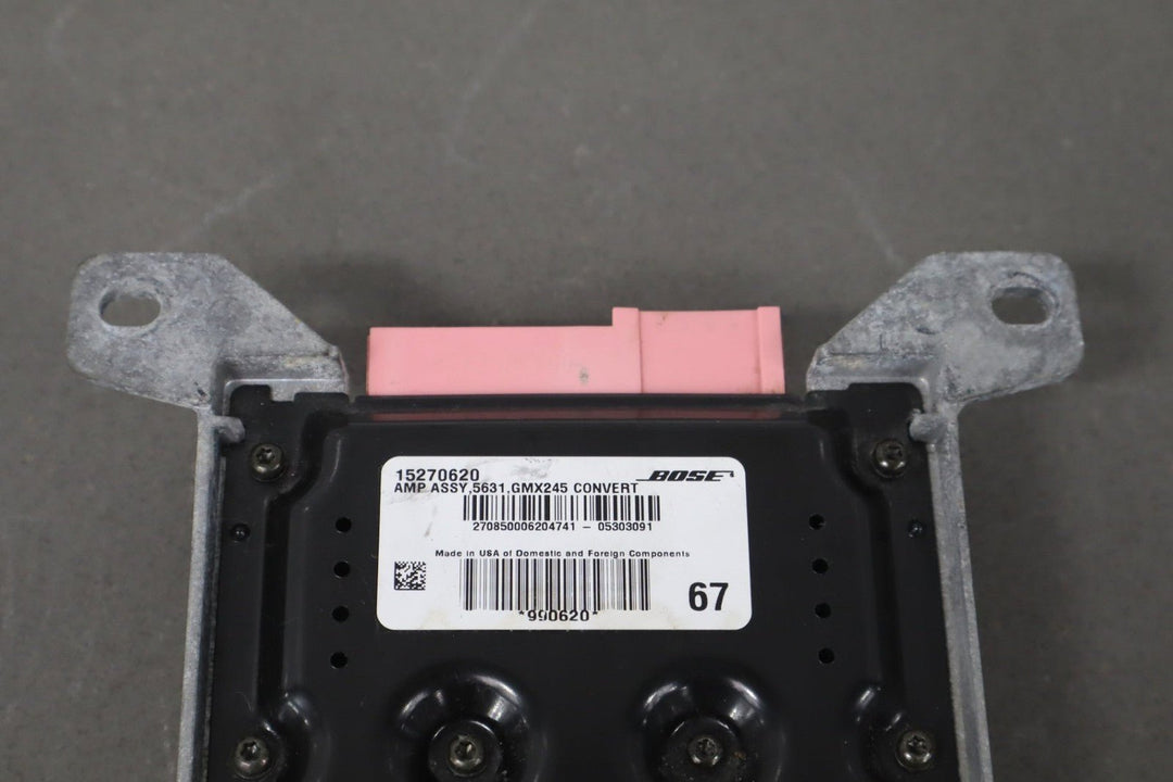 2005 - 2006 Chevrolet Corvette Radio Amplifier 15270620 OEM