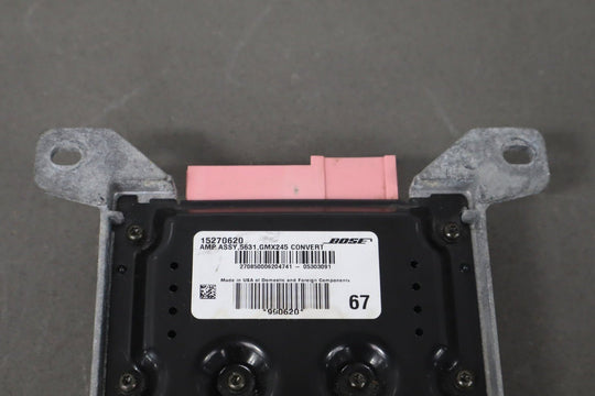 2005 - 2006 Chevrolet Corvette Radio Amplifier 15270620 OEM
