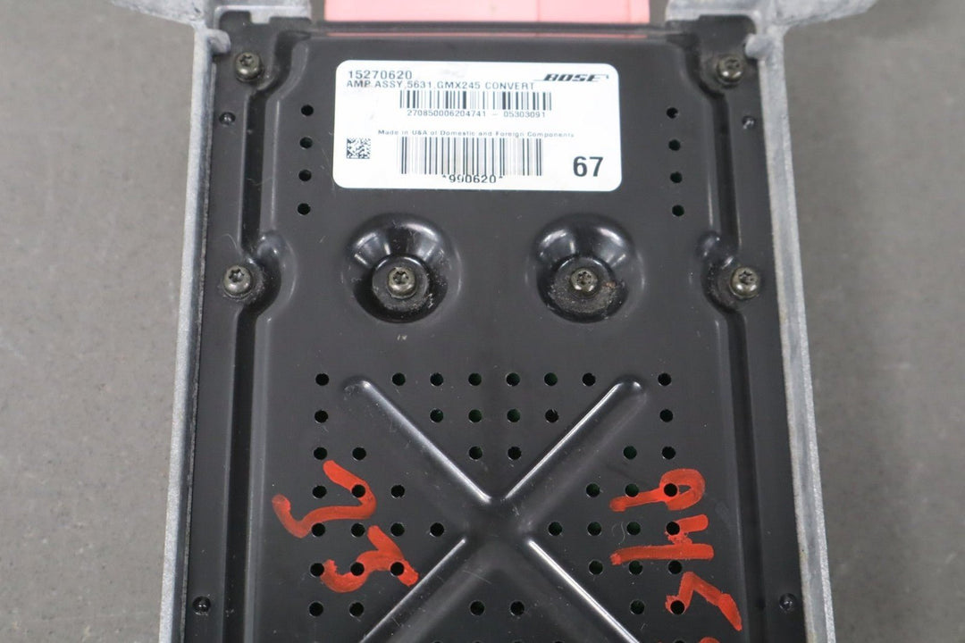 2005 - 2006 Chevrolet Corvette Radio Amplifier 15270620 OEM