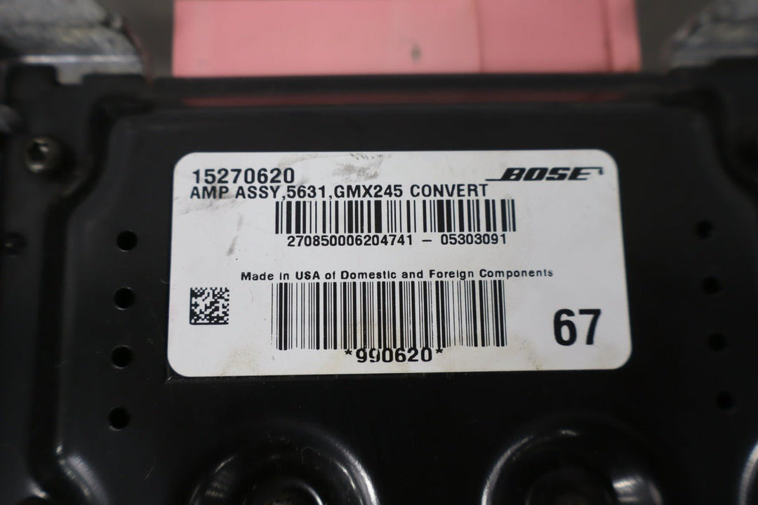 2005 - 2006 Chevrolet Corvette Radio Amplifier 15270620 OEM