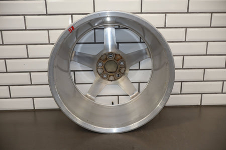 2005-2007 Chevrolet Corvette C6 Rear 19x10 OEM 5 Spoke Wheel | Polished