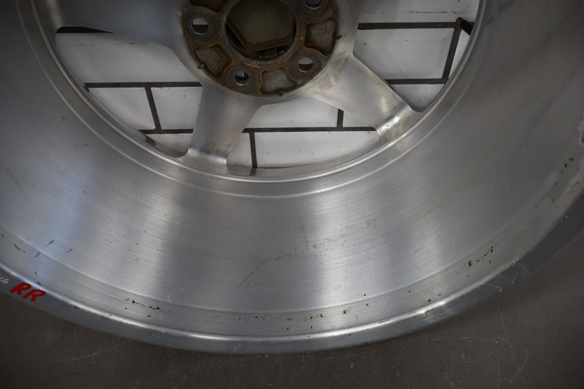 2005-2007 Chevrolet Corvette C6 Rear 19x10 OEM 5 Spoke Wheel | Polished