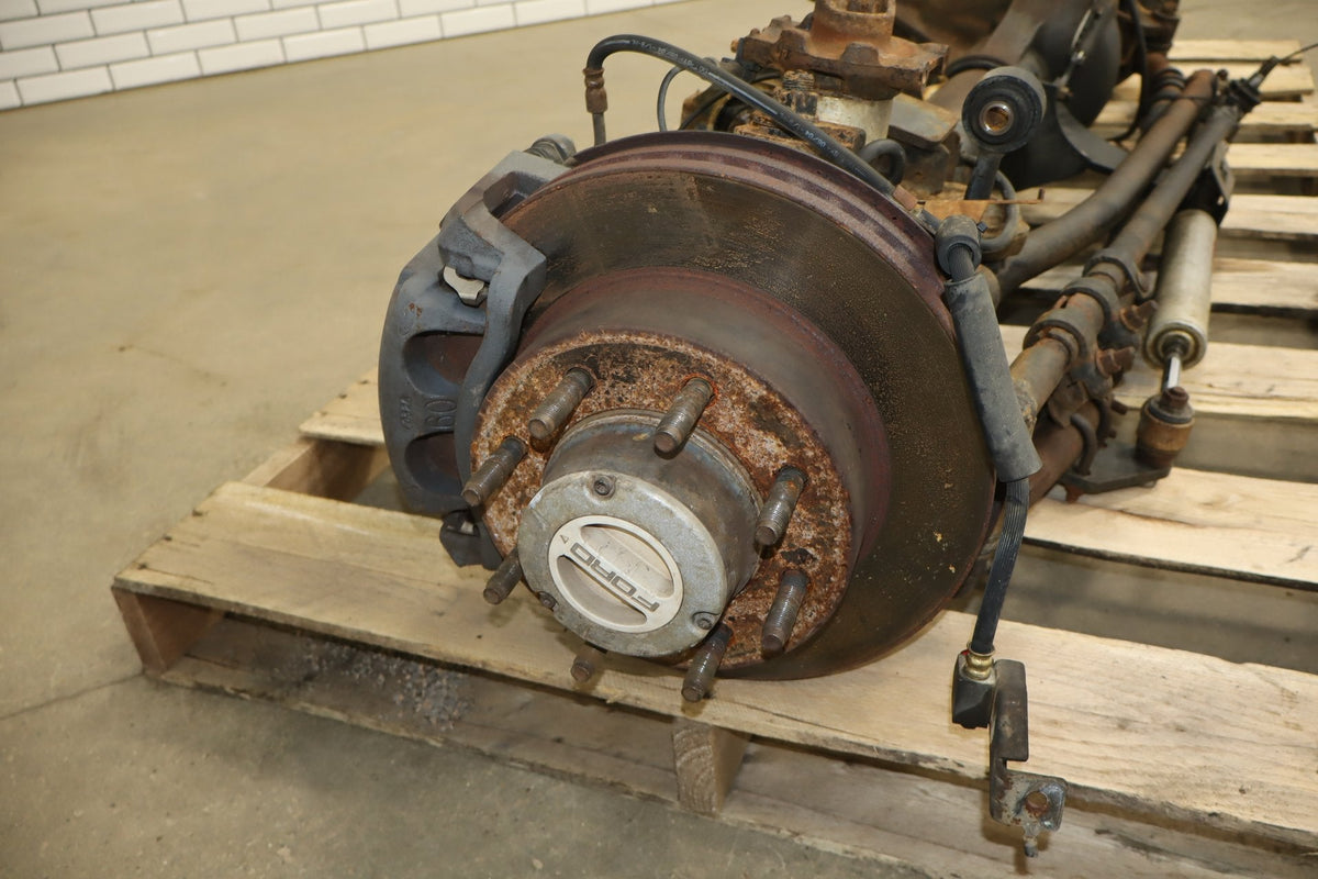 2005-2007 Ford F-250 F-350 Super Duty Front Axle Assembly Dana 60 3.73 OEM