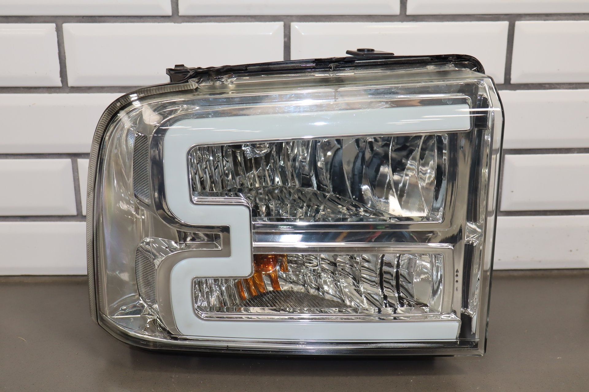 2005-2007 Ford F-250 F-350 Super Duty Headlamp Set Aftermarket