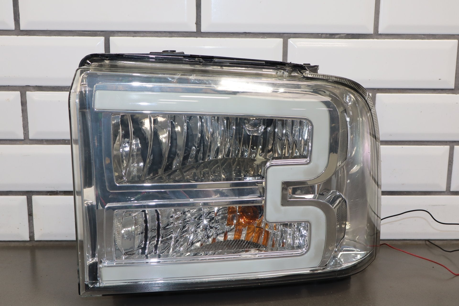 2005-2007 Ford F-250 F-350 Super Duty Headlamp Set Aftermarket