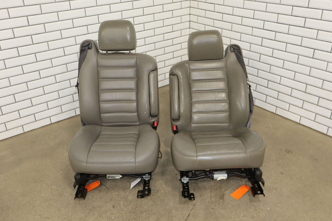 2005 - 2007 Hummer H2 Left & Right Leather Front Power/Heated Seats