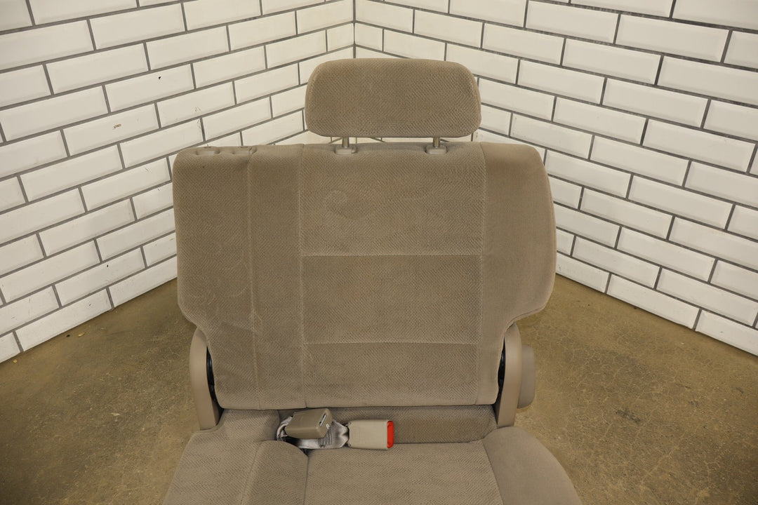2005 - 2007 Toyota Sequoia 3rd Row Cloth Seat OEM Taupe
