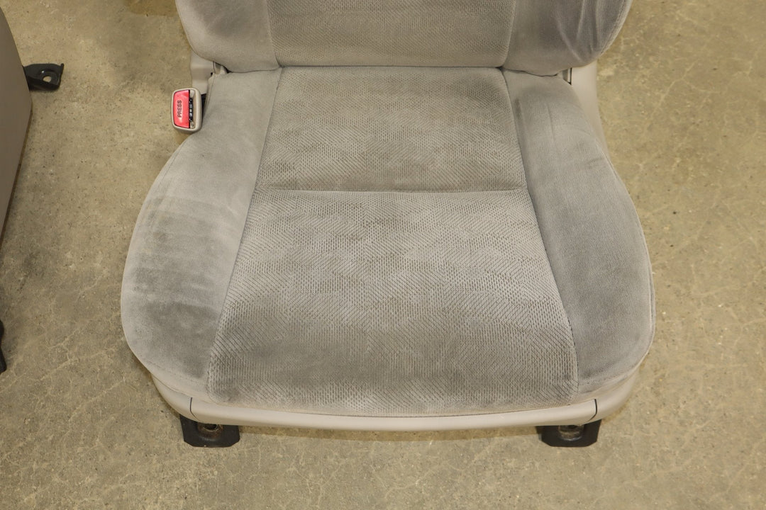 2005 - 2007 Toyota Sequoia Pair Cloth Front Seats OEM Taupe