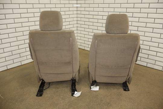 2005 - 2007 Toyota Sequoia Pair Cloth Front Seats OEM Taupe
