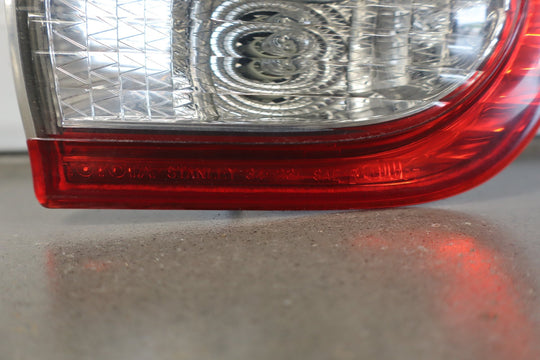 2005 - 2007 Toyota Sequoia SR5 Left Inner Tail Light