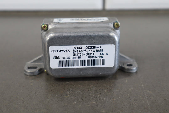 2005 - 2007 Toyota Sequoia Yaw Sensor 891830C030