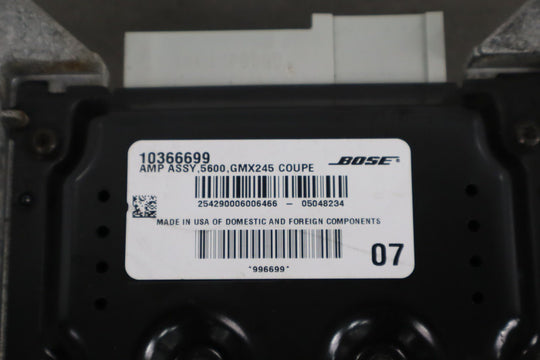 2005 - 2008 C6 Corvette Coupe OEM Radio Amplifier (7 Speaker Bose System)