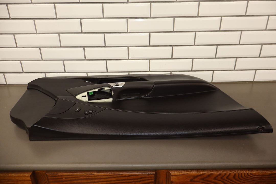 2005 - 2008 C6 Corvette Left Driver Door Trim Panel (Bose Audio) Ebony 193