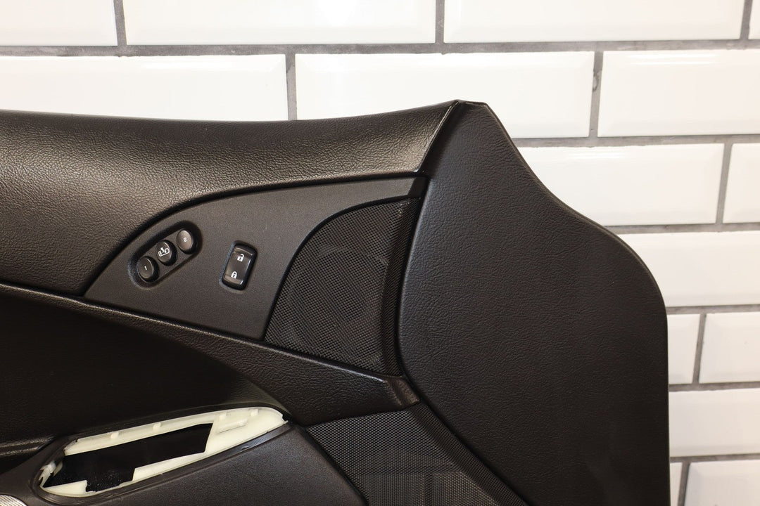 2005 - 2008 C6 Corvette Left Driver Door Trim Panel (Bose Audio) Ebony 193