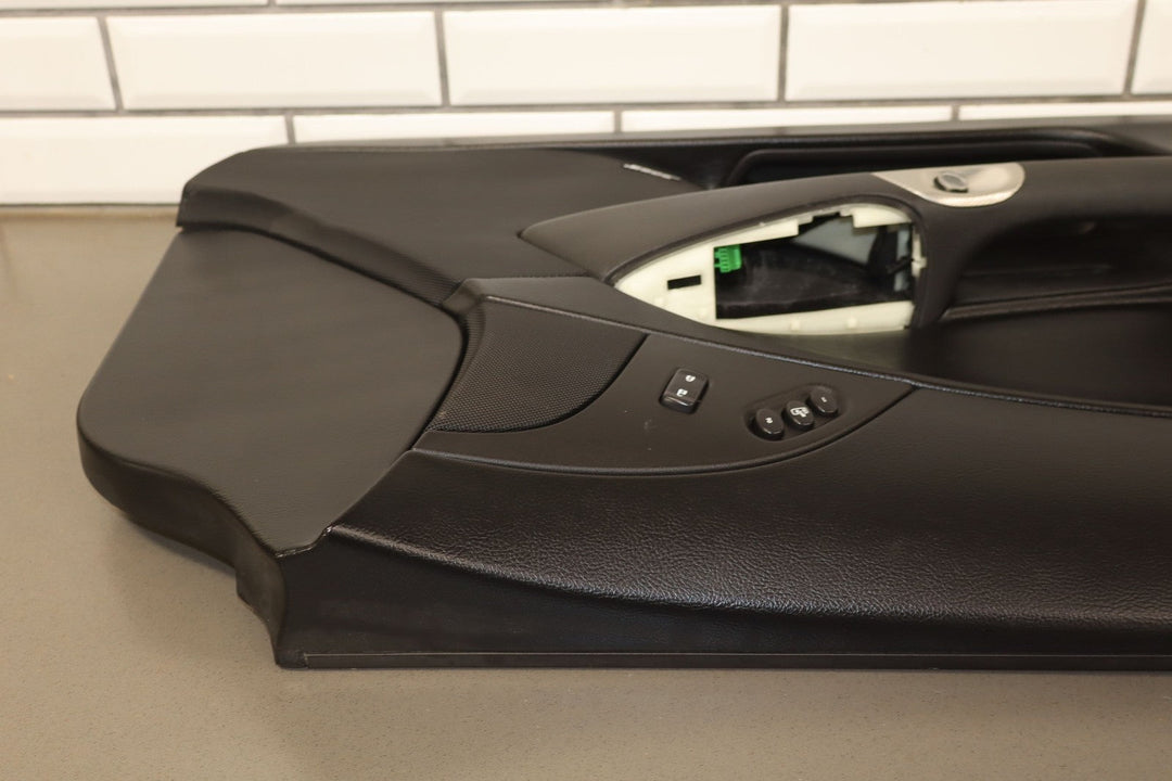 2005 - 2008 C6 Corvette Left Driver Door Trim Panel (Bose Audio) Ebony 193