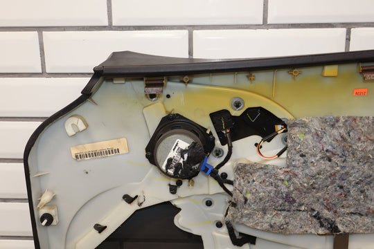 2005 - 2008 C6 Corvette Left Driver Door Trim Panel (Bose Audio) Ebony 193