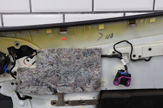 2005 - 2008 C6 Corvette Left Driver Door Trim Panel (Bose Audio) Ebony 193