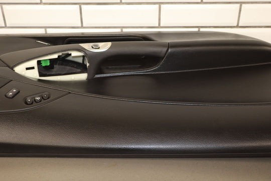 2005 - 2008 C6 Corvette Left Driver Door Trim Panel (Bose Audio) Ebony 193