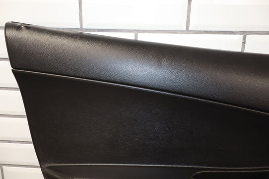 2005 - 2008 C6 Corvette Left Driver Door Trim Panel (Bose Audio) Ebony 193