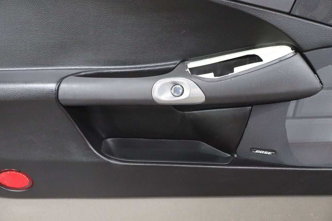 2005 - 2008 C6 Corvette Left Driver Door Trim Panel (Bose Audio) Ebony 193