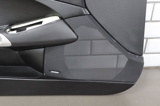 2005 - 2008 C6 Corvette Left Driver Door Trim Panel (Bose Audio) Ebony 193