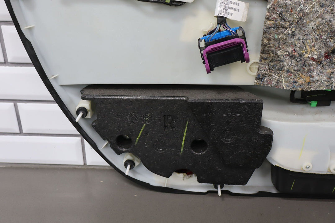 2005 - 2008 C6 Corvette Right Passenger Door Trim Panel (Bose Audio) Ebony 193