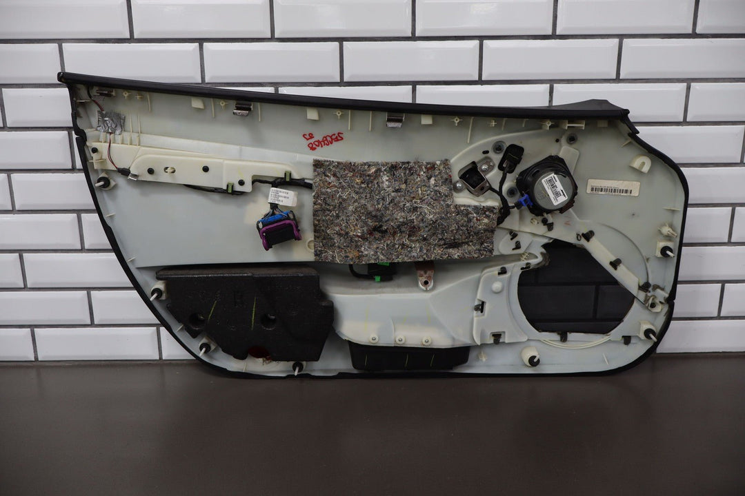 2005 - 2008 C6 Corvette Right Passenger Door Trim Panel (Bose Audio) Ebony 193