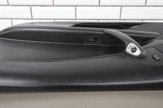 2005 - 2008 C6 Corvette Right Passenger Door Trim Panel (Bose Audio) Ebony 193